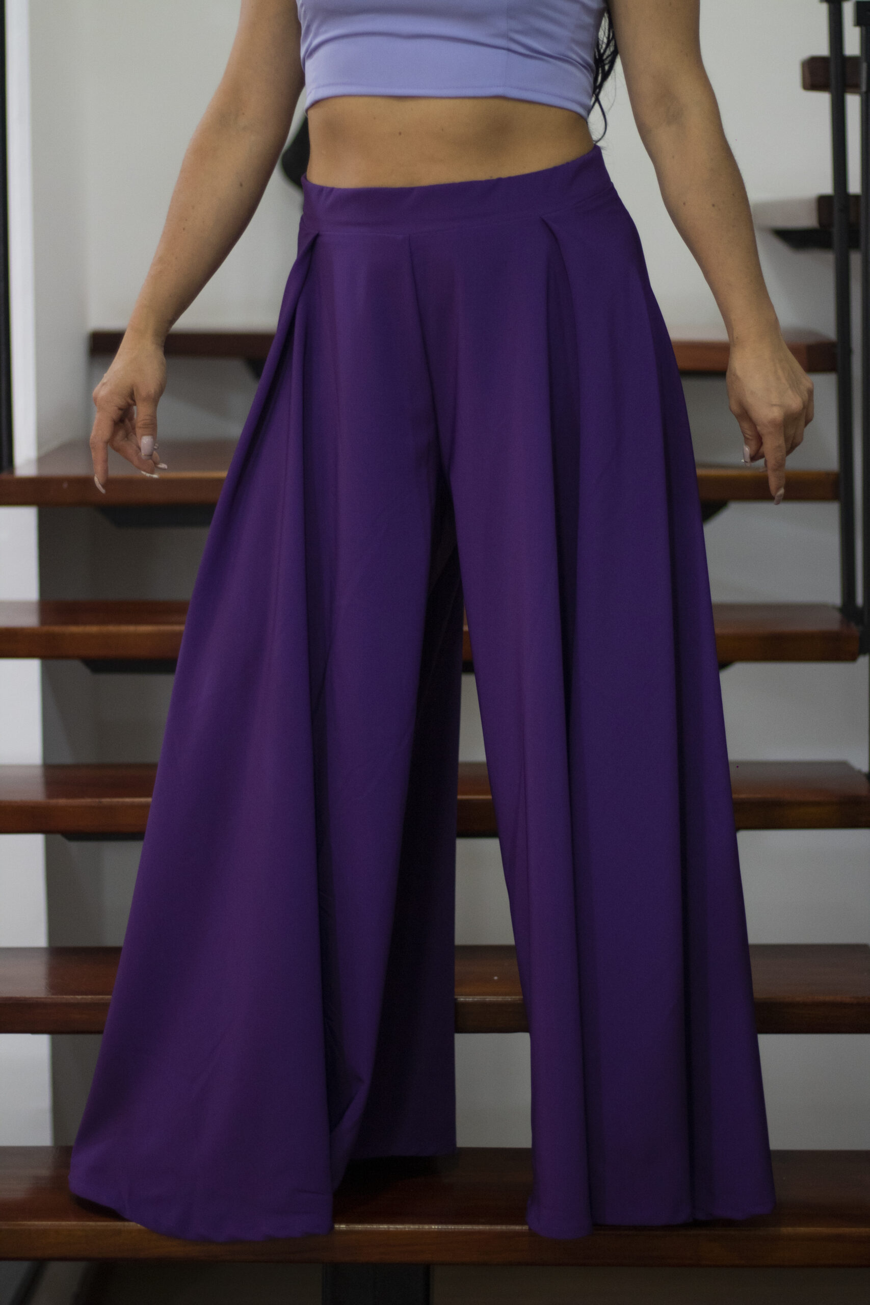 pantalon morado