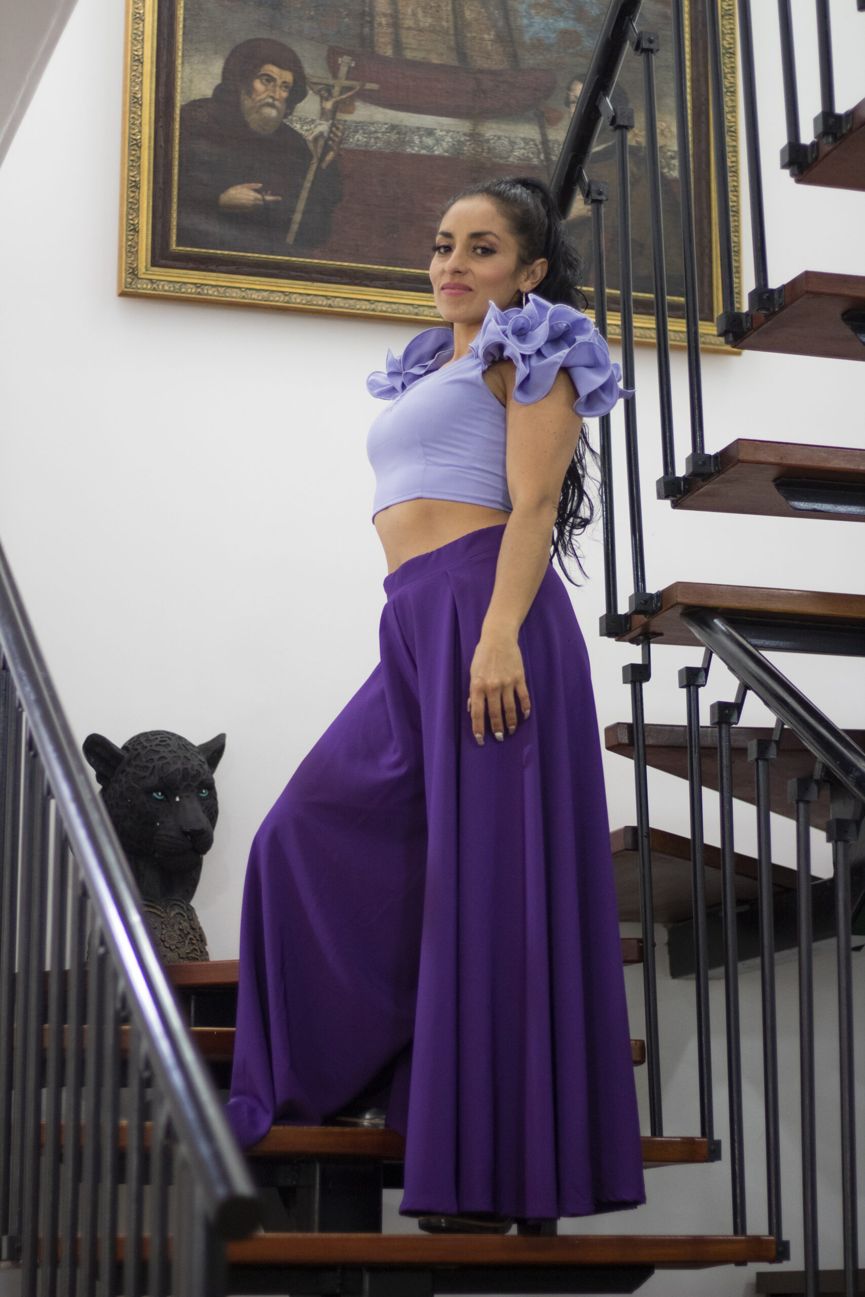vestidoo morado